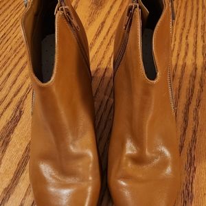 Marc Fisher Tan Ankle Boot